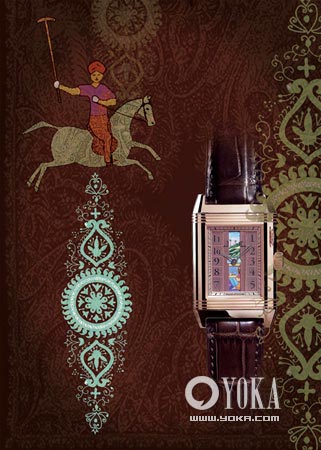 LeCoultre Reverso collection painted enamel watches